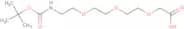 2,2-Dimethyl-4-oxo-3,8,11,14-tetraoxa-5-azahexadecan-16-oic acid