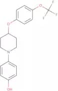 4-{4-[4-(Trifluoromethoxy)phenoxy]piperidino}benzenol