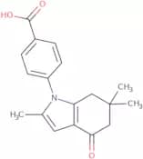 4-(2,6,6-Trimethyl-4-oxo-5,6,7-trihydroindolyl)benzoic acid