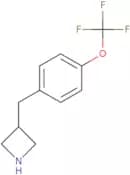 3-[[(4-Trifluoromethoxy)phenyl]methyl]azetidine