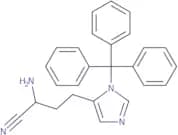 4-(1-Tritylimidazol-4-yl)-2-aminobutryonitrile