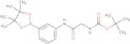 {[3-(4,4,5,5-TetraMethyl-[1,3,2]dioxaborolan-2-yl)phenylcarbaMoyl]Methyl}carbaMic acid tert-butyl …