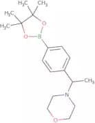 4-(1-(4-(4,4,5,5-TetraMethyl-1,3,2-dioxaborolan-2-yl)phenyl)ethyl)Morpholine