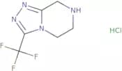 3-(Trifluoromethyl)-5,6,7,8-tetrahydro-[1,2,4]triazolo[4,3-a]pyrazine hydrochloride