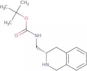 (S)-(1,2,3,4-Tetrahydroisoquinolin-3-yl-methyl)carbamic acid tert-butyl ester