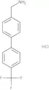 (4-[4-(Trifluoromethyl)phenyl]phenyl)methylamine hydrochloride