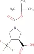 Trans (+/-) [4-(Trifluoromethyl)Pyrrolidine]-1,3-Dicarboxylic Acid 1-Tert-Butyl Ester
