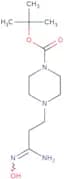 1-tert-Butyloxycarbonyl-4-[2-(N-hydroxycarbamimidoyl)ethyl]piperazine