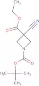 1-tert-Butyl 3-ethyl 3-cyanoazetidine-1,3-dicarboxylate