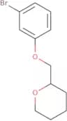 2-((3-Bromophenoxy)methyl)tetrahydro-2H-pyran