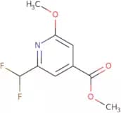 methyl 2-(difluoromethyl)-6-methoxypyridine-4-carboxylate