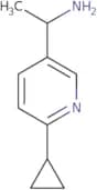 1-(6-Cyclopropylpyridin-3-yl)ethanamine