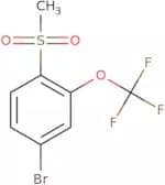 4-Bromo-1-methanesulfonyl-2-(trifluoromethoxy)benzene