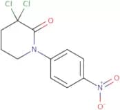 3,3-Dichloro-1-(4-nitrophenyl)piperidin-2-one