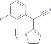 2-[cyano(thiophen-2-yl)methyl]-6-fluorobenzonitrile