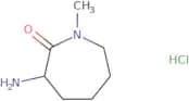 (3S)-3-Amino-1-methylazepan-2-one hydrochloride