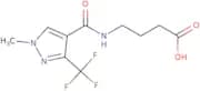 4-({[1-Methyl-3-(trifluoromethyl)-1H-pyrazol-4-yl]carbonyl}amino)butanoic acid