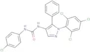 N-(4-Chlorophenyl)-N'-[5-phenyl-1-(2,4,6-trichlorophenyl)-1H-pyrazol-4-yl]urea
