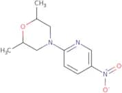 (2R,6S)-2,6-Dimethyl-4-(5-nitropyridin-2-yl)morpholine