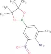 2-Methyl-6-nitro-4-(4,4,5,5-tetramethyl-1,3,2-dioxaborolan-2-yl)aniline
