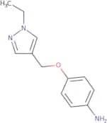 4-[(1-Ethyl-1H-pyrazol-4-yl)methoxy]aniline