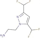 2-[3,5-Bis(difluoromethyl)-1H-pyrazol-1-yl]ethan-1-amine