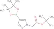tert-Butyl 2-(4-(4,4,5,5-tetramethyl-1,3,2-dioxaborolan-2-yl)-1H-pyrazol-1-yl)acetate