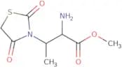 Methyl 2-amino-3-(2,4-dioxothiazolidin-3-yl)butanoate
