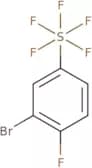 3-Bromo-4-fluorophenylsulphur pentafluoride