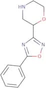 2-(5-Phenyl-1,2,4-oxadiazol-3-yl)morpholine