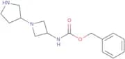(1-Pyrrolidin-3-yl-azetidin-3-yl)-carbamic acid benzyl ester