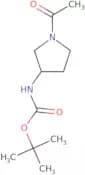 (R)-tert-Butyl 1-acetylpyrrolidin-3-ylcarbamate