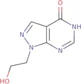 1-(2-Hydroxy-ethyl)-1,5-dihydro-pyrazolo[3,4-d]pyrimidin-4-one