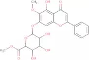 Wogonin 7-o-beta-D-glucuronide methyl ester