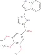 (2-(1H-Indol-3-yl)-1H-imidazol-5-yl)-(3,4,5-trimethoxyphenyl)methanone