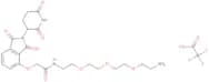 Thalidomide-O-amido-PEG3-C2-NH2 (TFA)