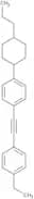 1-Ethyl-4-((4-(trans-4-propylcyclohexyl)phenyl)ethynyl)benzene ee