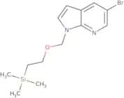5-bromo-1-{[2-(trimethylsilyl)ethoxy]methyl}-1H-pyrrolo[2,3-b]pyridine