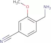 4-(Aminomethyl)-3-methoxybenzonitrile