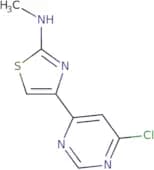 4-(6-Chloropyrimidin-4-yl)-N-methylthiazol-2-amine