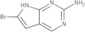 6-Bromo-7H-pyrrolo[2,3-d]pyrimidin-2-amine