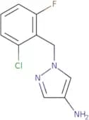 1-[(2-Chloro-6-fluorophenyl)methyl]-1H-pyrazol-4-amine