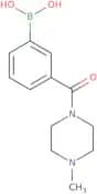 [3-(4-Methylpiperazine-1-carbonyl)phenyl]boronic acid