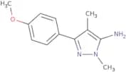 5-(4-Methoxy-phenyl)-2,4-dimethyl-2H-pyrazol-3-ylamine