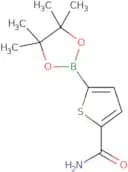 5-(Tetramethyl-1,3,2-dioxaborolan-2-yl)thiophene-2-carboxamide