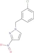 1-[(3-Chlorophenyl)methyl]-3-nitropyrazole