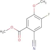 Methyl 2-cyano-4-fluoro-5-methoxybenzoate
