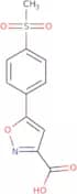 5-(4-Methanesulfonylphenyl)-1,2-oxazole-3-carboxylic acid