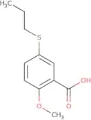 2-Methoxy-5-(propylthio)benzoic acid