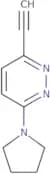 3-Ethynyl-6-(pyrrolidin-1-yl)pyridazine